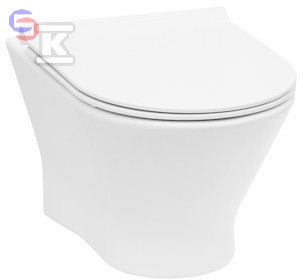 ROCA NEXO Zestaw Miska WC podwieszana Rimless + deska duroplast 0,34x0,36x0,53m 26,44kg
