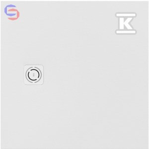 ROCA MAGMA Brodzik Stonex® 900x900 mm niski syfon biały