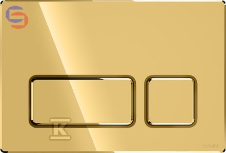 PRZYCISK BLOCK ZŁOTY BŁYSK CERSANIT