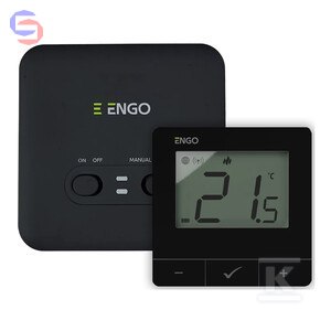 ENGO E20I-B Regulator temperatury Wi-Fi 230V czarny
