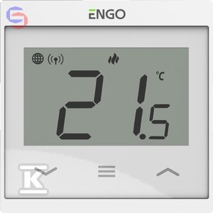 ENGO E55-W Regulator temperatury Wi-Fi podtynkowy 230V 55x55mm
