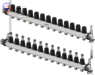 Uponor Vario S Rozdzielacz FM 13xG3/4 EURO - G1 0,76m