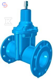 HAWLE 4700E1 Zasuwa kołnierzowa długa DN100 PN16 GJS-żeliwo