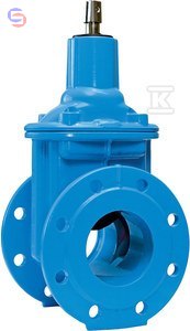 HAWLE 4000E1 Zasuwa kołnierzowa DN200 PN10 krótka GJS