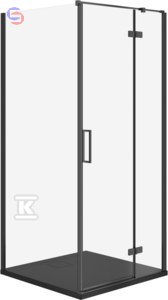ZESTA.B769 KA.JO.PRA.CZAR.80X80X195+BROD CERSANIT