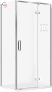 ZESTA.C137 KA.LAR.PRA.CHRO.100X80X195+BR CERSANIT