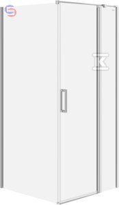 ZESTA.C173 KA.MO.KWA.LE.80X80X195+BRODZI CERSANIT