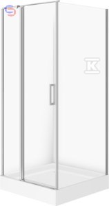 ZESTA.C173 KA.MO.KWA.LE.80X80X195+BRODZI CERSANIT