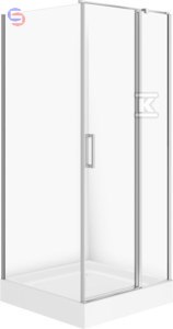 ZESTA.C174 KA.MO.KWA.PRA.90X90X195+BRODZ CERSANIT