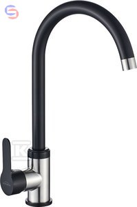 BATERIA ZLEWOZMYWAKOWA IRON CZARNY/INOX INVENA
