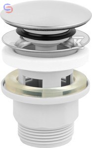 KOREK CLICK-CLACK CHROM INVENA