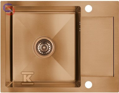 MARMARA ZLEW 1 KOM.Z POC.44X57CM SYF KUCHINOX