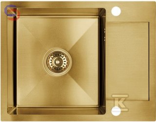 MARMARA ZLEW 1 KOM.Z POC.44X57CM SYF KUCHINOX