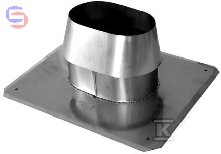 KRZYS-POL SJ Płyta dachowa owalna 100x200mm 0,5mm