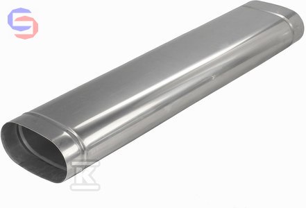 KRZYS-POL SJ Rura owalna 120x200x1000mm 0,5mm do pellet