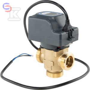 AFRISO AZV844 Zawór 3-drożny DN25 G1 1/4" Kvs11 230V AC